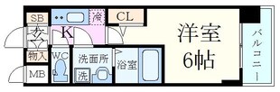 S-RESIDENCE新大阪Gardenの物件間取画像